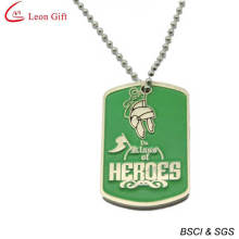 Fashion Enamel Gold Dog Tags for Gift (LM1610)